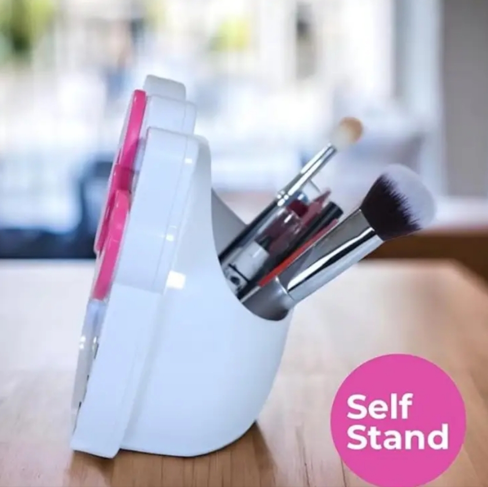 Hello Kitty Desktop Mirror And Makeup Organizer - Picture 5 of 6